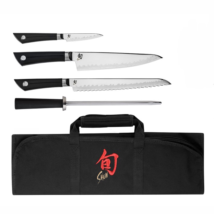 Shun Sora Student Knives, Set of 5