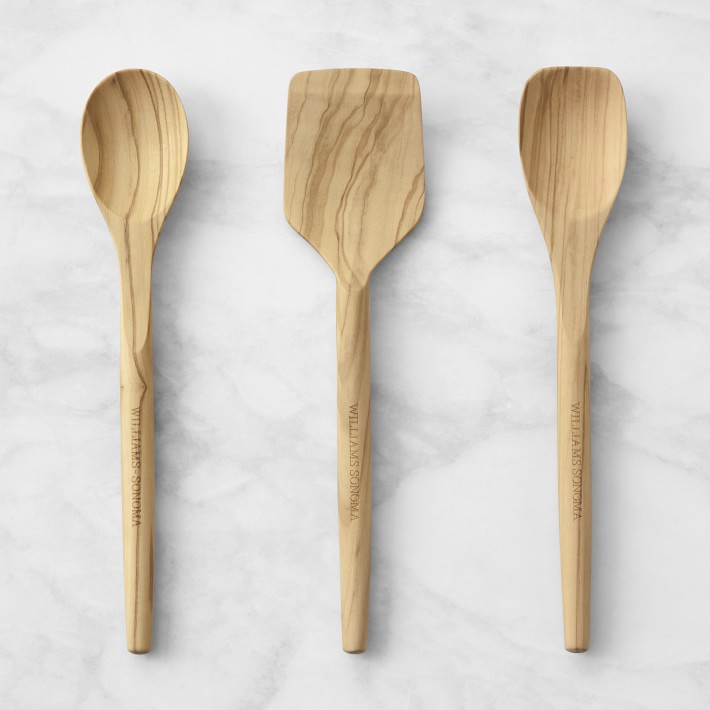 Williams Sonoma Mini Wood Spoons, Olivewood