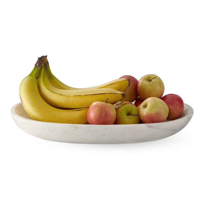 Williams Sonoma Marble Fruit Bowl