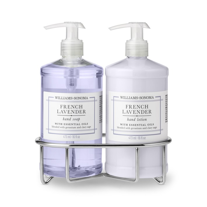 Williams Sonoma French Lavender Soap &amp; Lotion 3-Piece Set