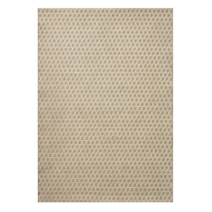 Faux Natural Textural Cane Outdoor Rug Williams Sonoma