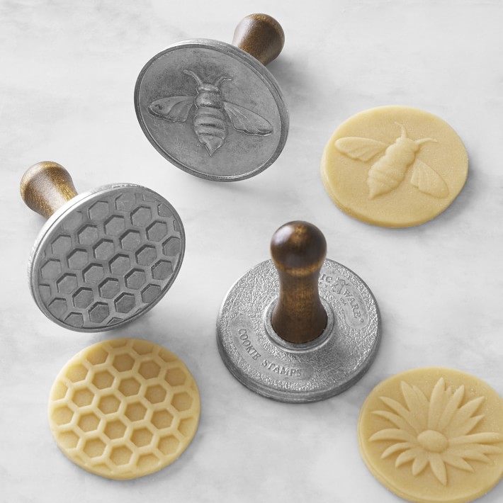 Nordic Ware Honey Bee Cookie Stamps - Set of 3