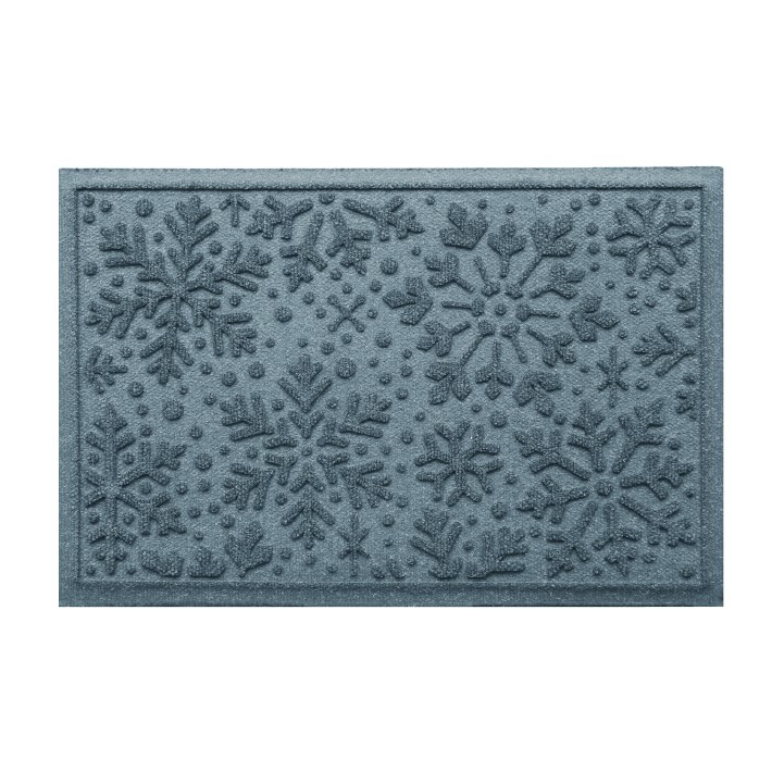 Winter Snowflake Indoor Outdoor WaterHog Mat