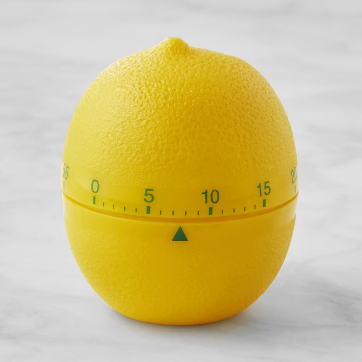 Williams Sonoma Lemon-Shaped Timer