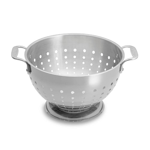 All-Clad Stainless-Steel Colander, 5-Qt.
