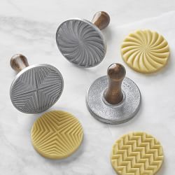 Nordic Ware Fall 3D Cookie Stamps, Set of 3