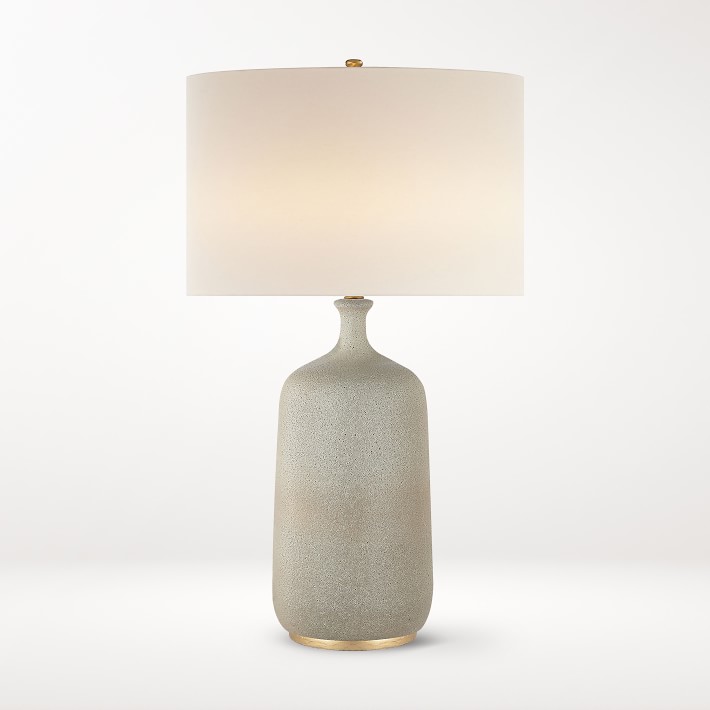 AERIN Culloden Volcanic Ivory Table Lamp Williams Sonoma