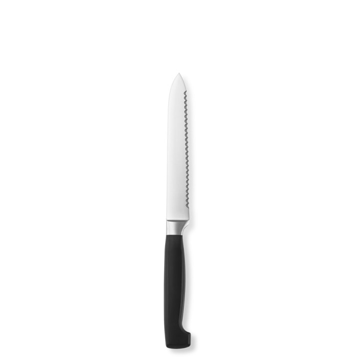 Zwilling J.A. Henckels Four Star Serrated Utility Knife, 5&quot;