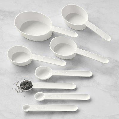 New Williams Sonoma Stainless Steel Measuring Spoons Set Of 4