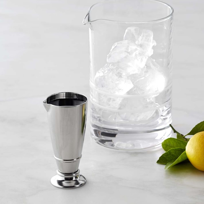 Crafthouse by Fortessa Footed Stainless Steel Cocktail Jigger