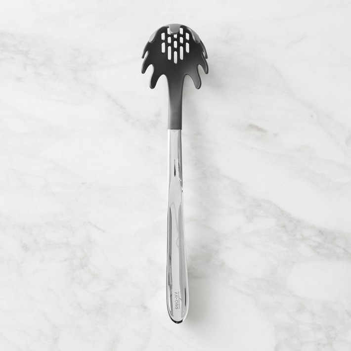 Williams-sonoma and All Clad Fine Cooking Steel Utensils, Pasta Fork,  Spatula, Spoon 