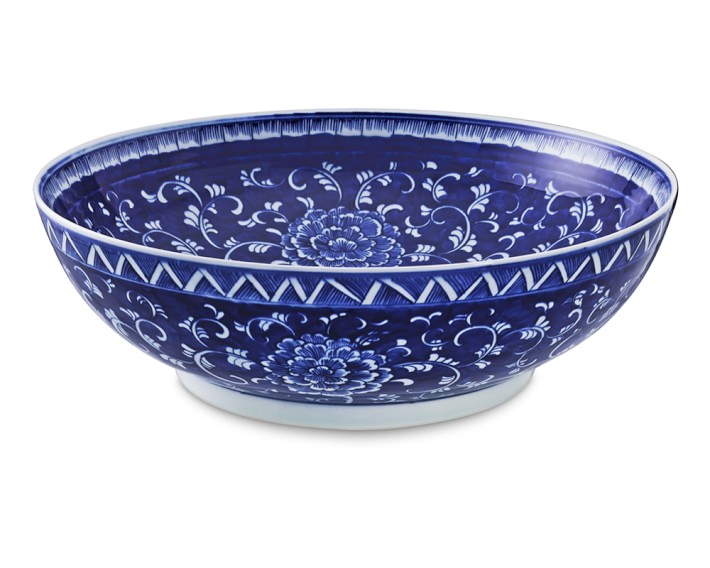 Chinoiserie Ceramic Bowl