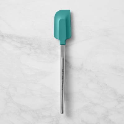 Williams Sonoma Printemps Bleu Spatula with Stainless-Steel Handle