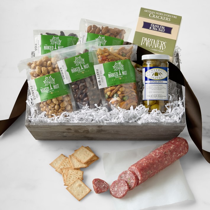 Dried Fruit, Nuts &amp; Savory Gift Basket