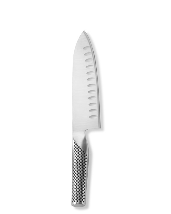 Global Classic Hollow-Ground Chef's Knife, 7&quot;