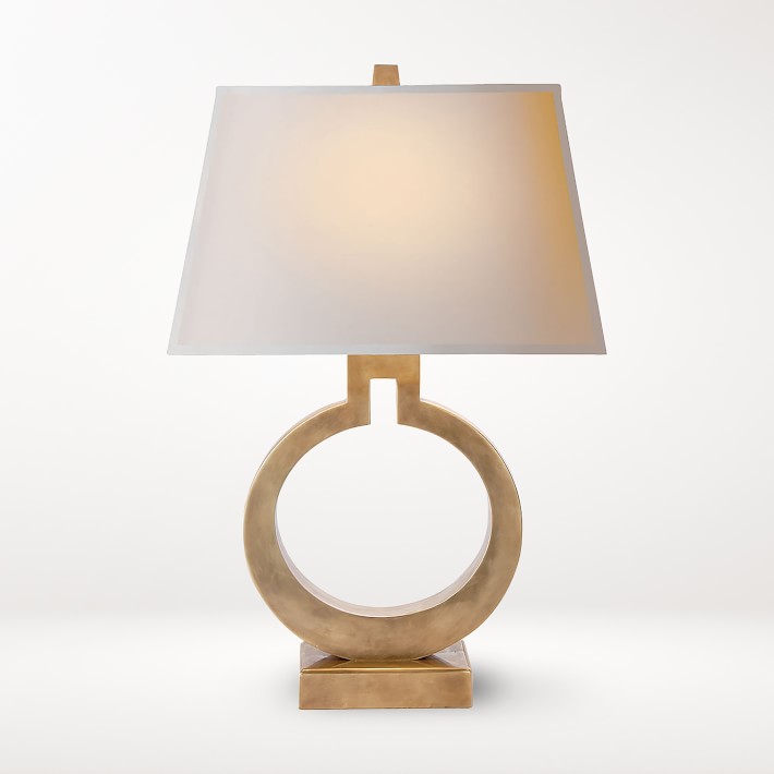 Madison Table Lamp, Antique Brass