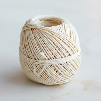 Solid White Baker's Twine Thin White String 100% Cotton Twine