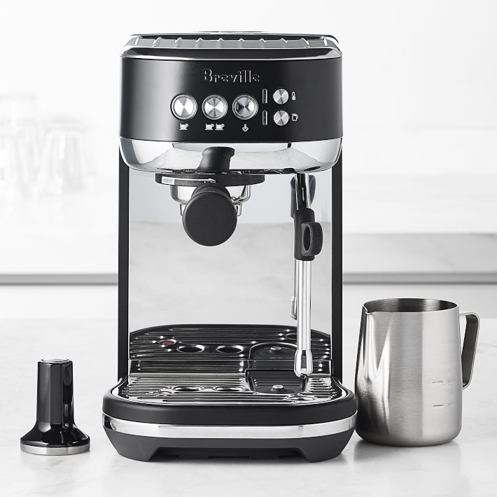 Breville Brushed Stainless Bambino Steel Espresso Machine with