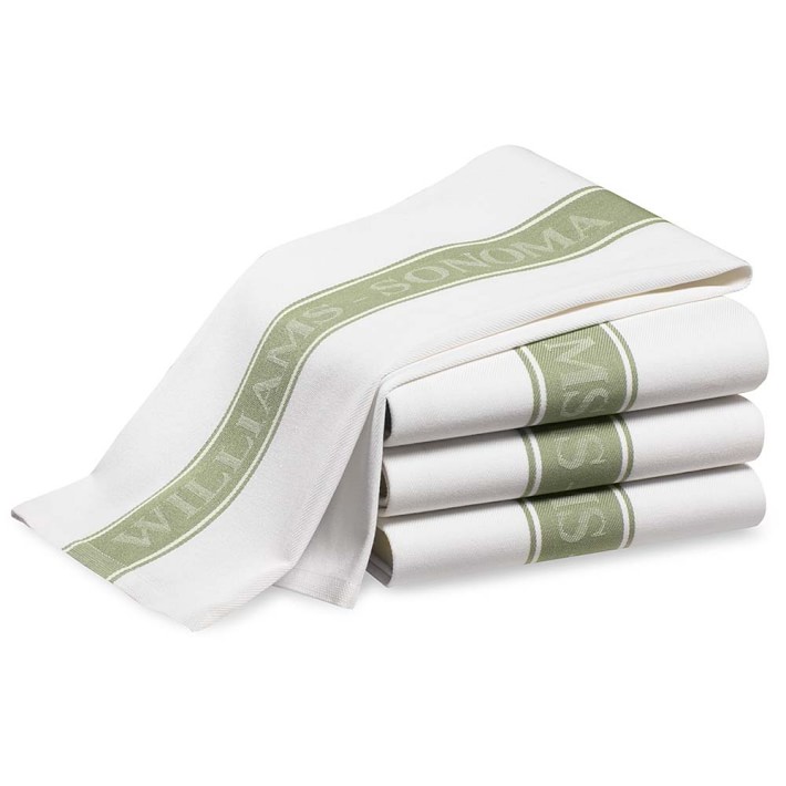 Williams Sonoma Classic Logo Towels, Set of 4