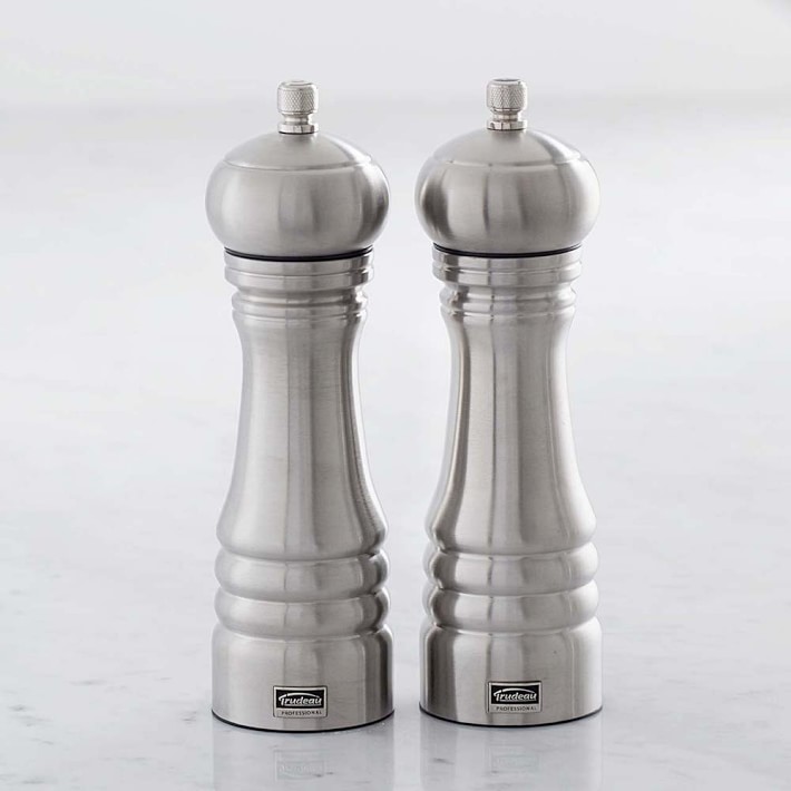 Trudeau Stainless-Steel Pro Salt and Pepper Set