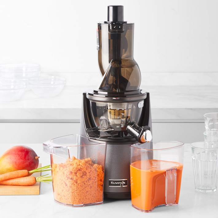 VEVOR Masticating Juicer, Cold Press Juicer Machine, Juice Extractor Maker  with High Juice Yield, Easy to Clean with Brush, for High Nutrient Fruits