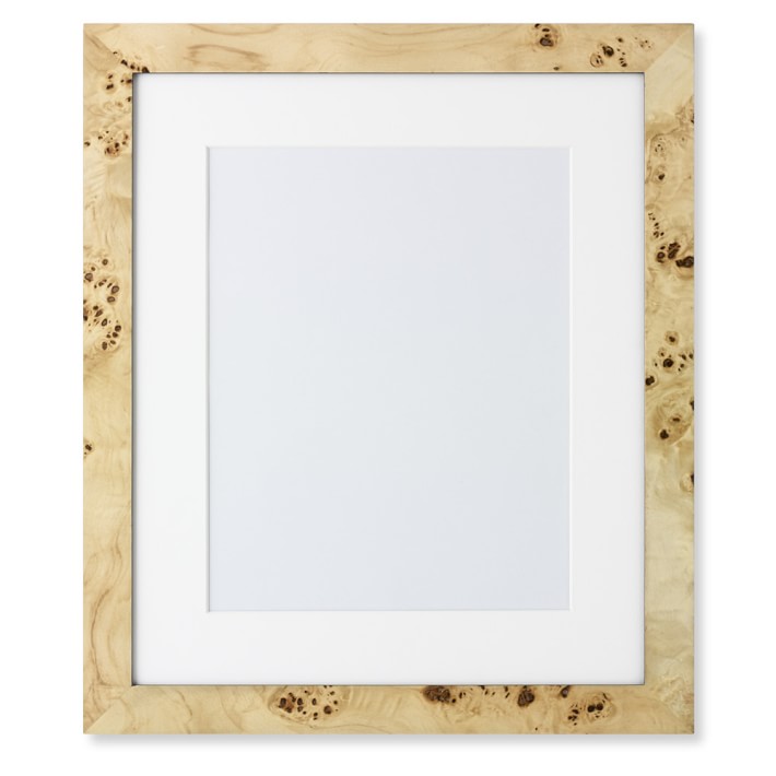 Exotic Burl Wood Gallery Frame