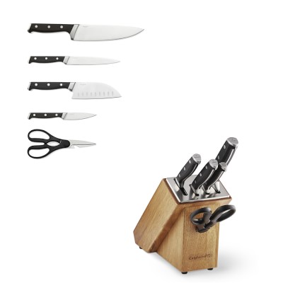 Williams Sonoma Calphalon Classic SharpIN Stainless-Steel Knives, Set of 15