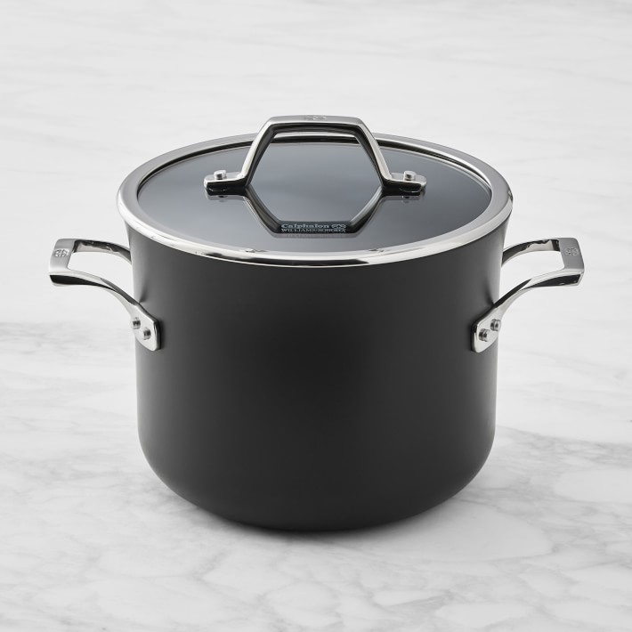 Cook N Home Casserole Dutch Oven Stockpot With Lid Professional Hard  Anodized Nonstick 6-Quart , Oven Safe - with Stay-Cool Handles, black