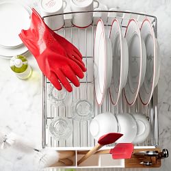 Hold Everything Compact Dish Rack, Williams Sonoma