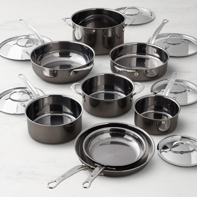 Hestan NanoBond™ Stainless-Steel 10-Piece Cookware Set