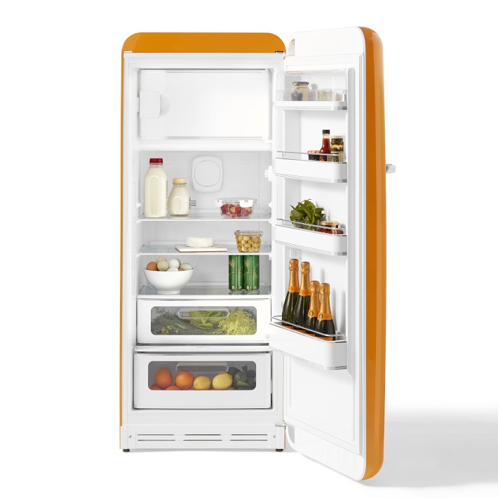 Smeg x Veuve Clicquot FAB28 Retro-Style Refrigerator