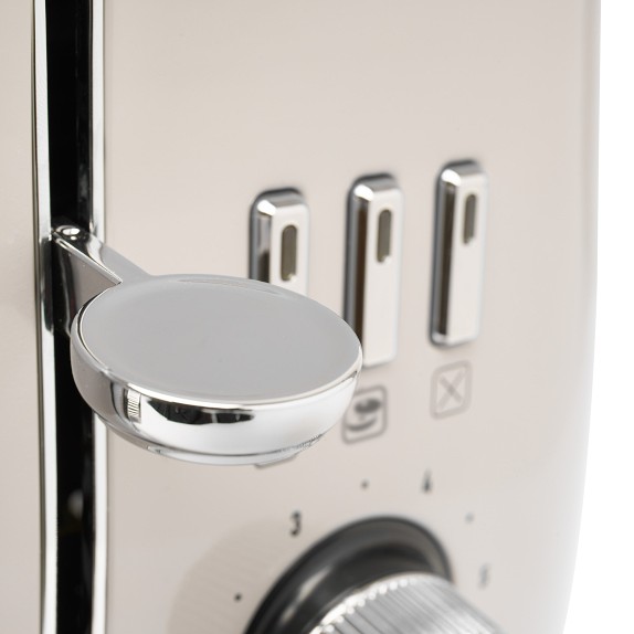 Haden Cotswold 4-Slice Wide Slot Stainless-Steel Toaster | Williams Sonoma
