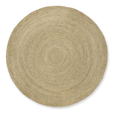 Abaca Round Rug | Williams Sonoma