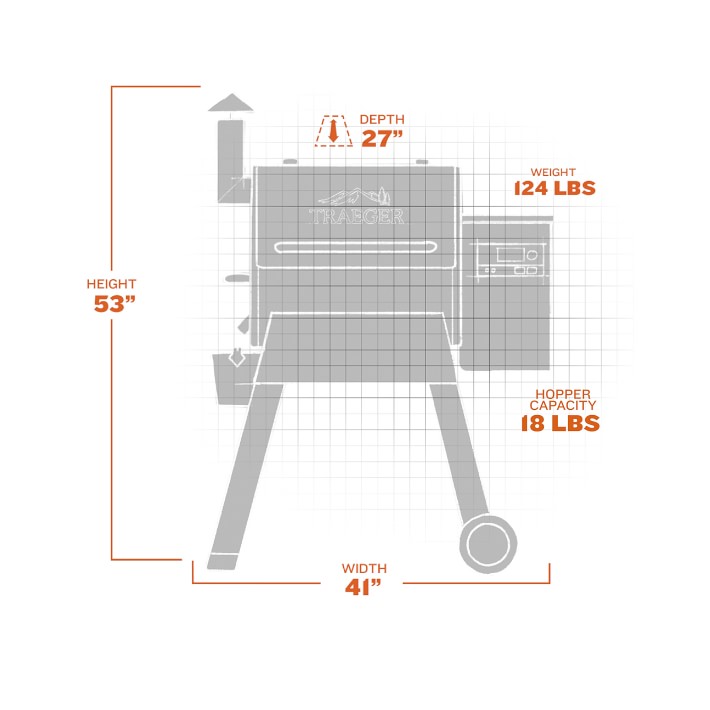 Traeger Pro 575  Woodard Mercantile