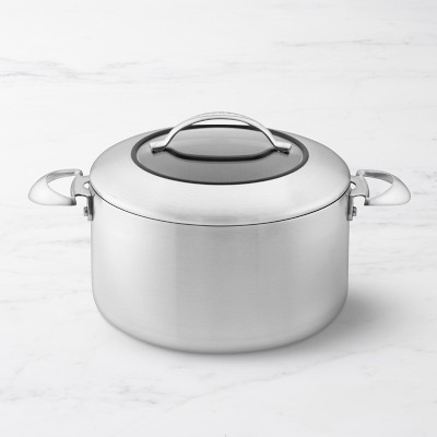 Aluminum Dutch Oven Pot with Glass Lid Titanium pro (green)