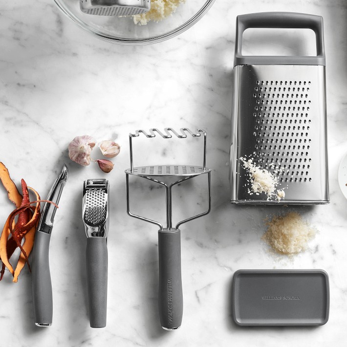 Flat Hand Grater, White - Lodging Kit Company