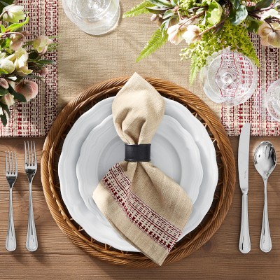 Open Kitchen by Williams Sonoma Restaurant Stripe Cloth Napkins