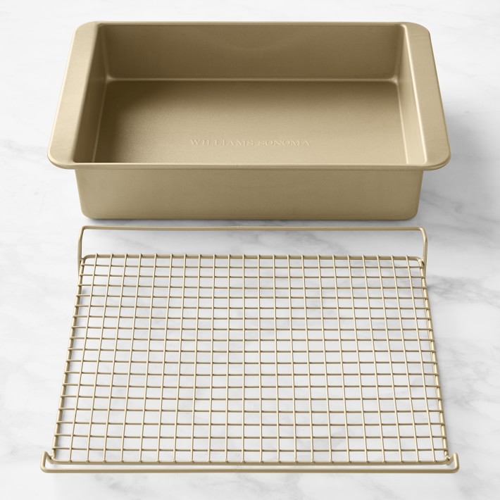 Williams Sonoma Goldtouch® Nonstick 4-Piece Toaster Oven Pan Set