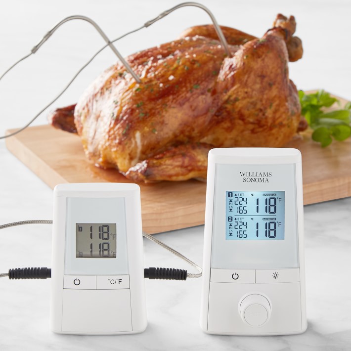 Wireless Remote Digital Turkey Thermometer with Dual Probes for Grilling -  China Digital Thermometer, Thermometer