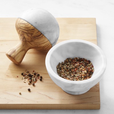 Marble Mortar & Pestle