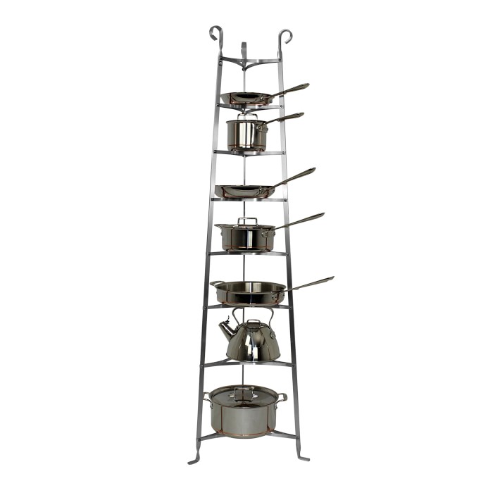 Enclume USA Handcrafted Gourmet 6 Tier Cookware Stand, Black