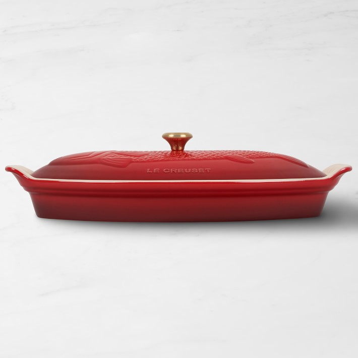 Restaurant Supplies New Non Stick Ceramic Medium Oval Baking Dish With Lid  Red
