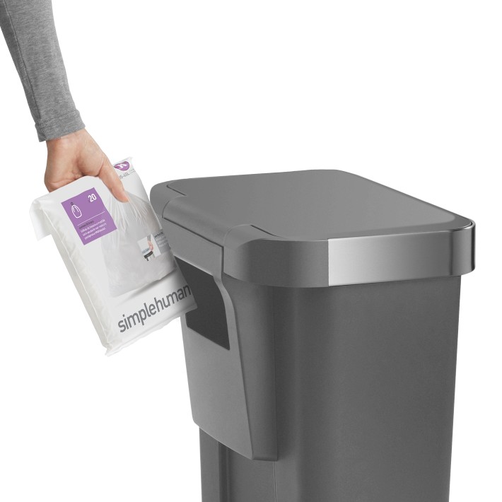 Replacing Your Simplehuman Garbage Bags for Trash Bins, 30L / 8