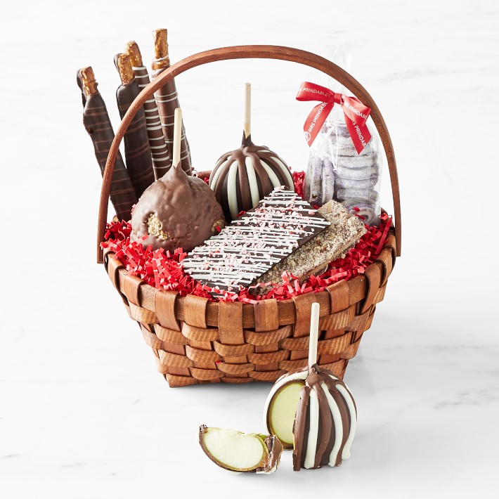 Holiday Caramel Apple Gift Basket