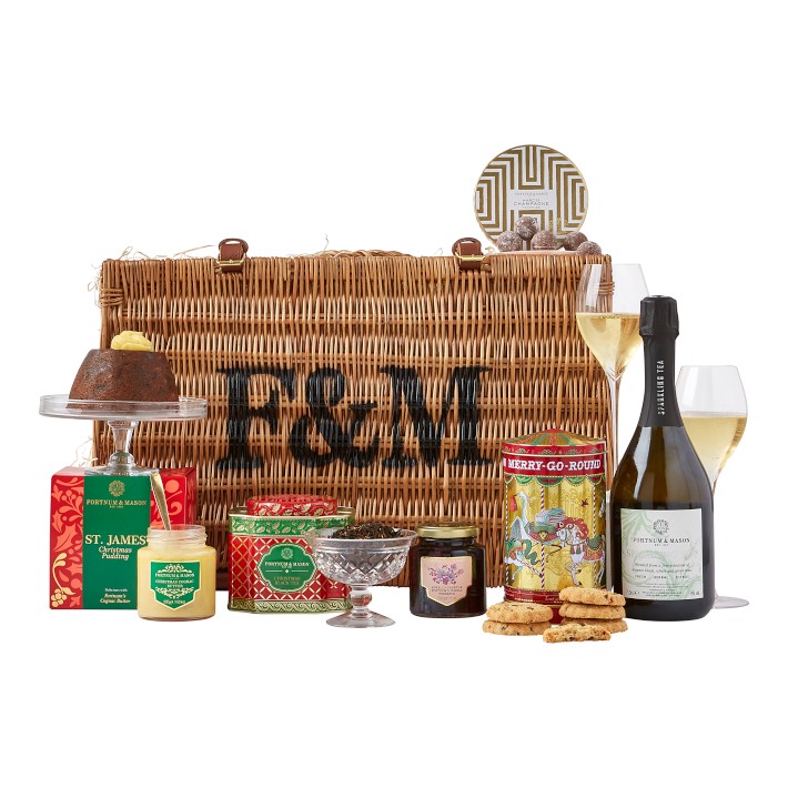 Fortnum & Mason Christmas Basket Williams Sonoma