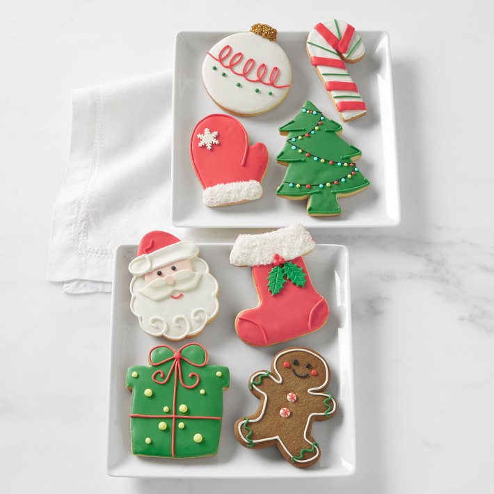 Assorted Holiday Cookies, Set of 8