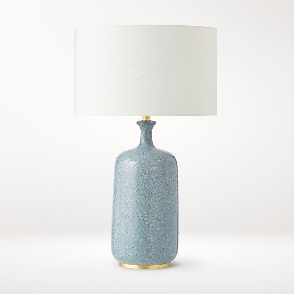 AERIN Culloden Blue Lagoon Table Lamp Williams Sonoma