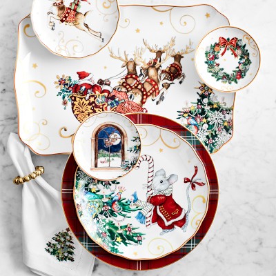 Williams Sonoma Snowman Plates Christmas and 15 similar items