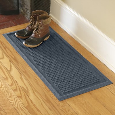 Waterhog Basket Weave Doormat, 2' x 3' - Gray