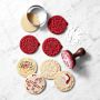 Aazon.co: Christas Cookie Staps Set Of 6, Heat Resistant Silicone